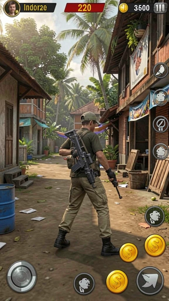 Screenshot dari salah satu permainan slot klasik yang populer.