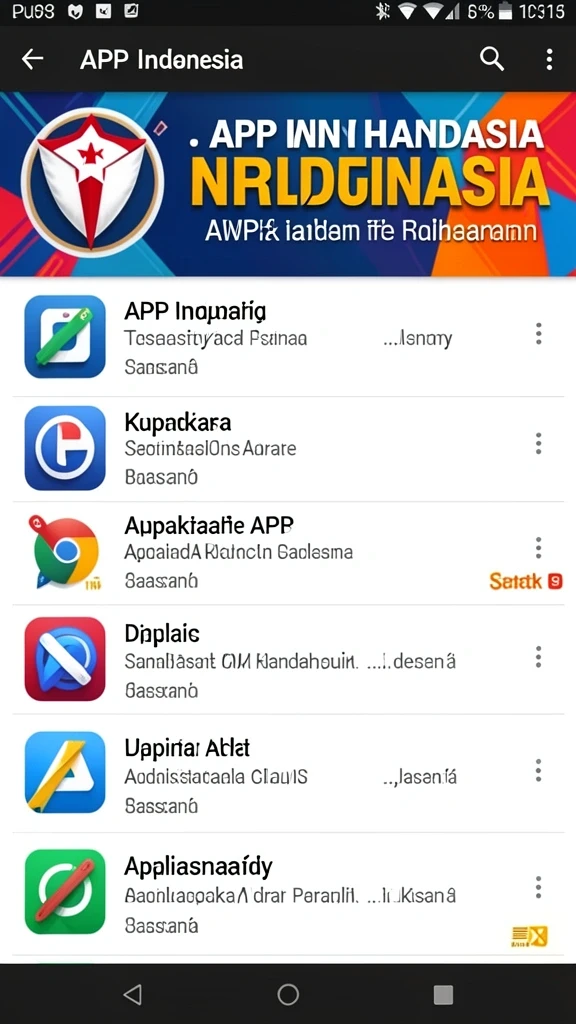 Tampilan antarmuka yang menarik dan modern.