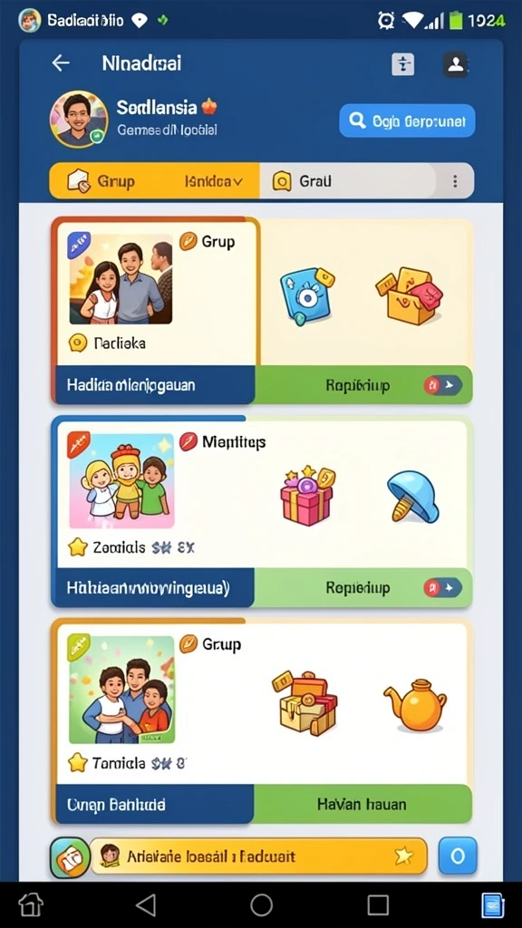 Beragam permainan untuk semua kalangan dan selera.