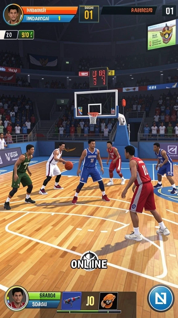 Menyajikan momen seru dalam mode multiplayer.