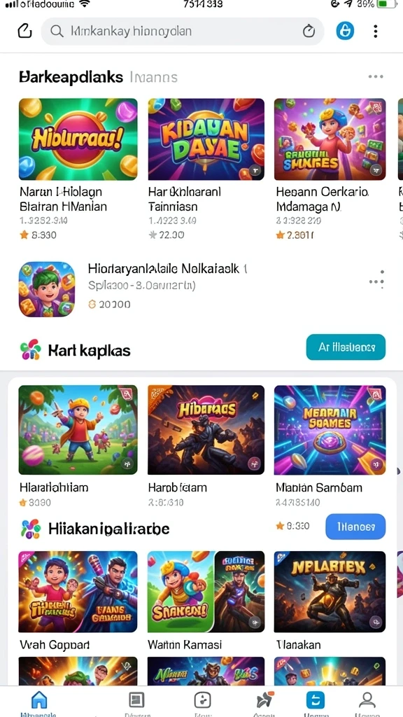 Pengaturan level yang penuh tantangan dan variasi.