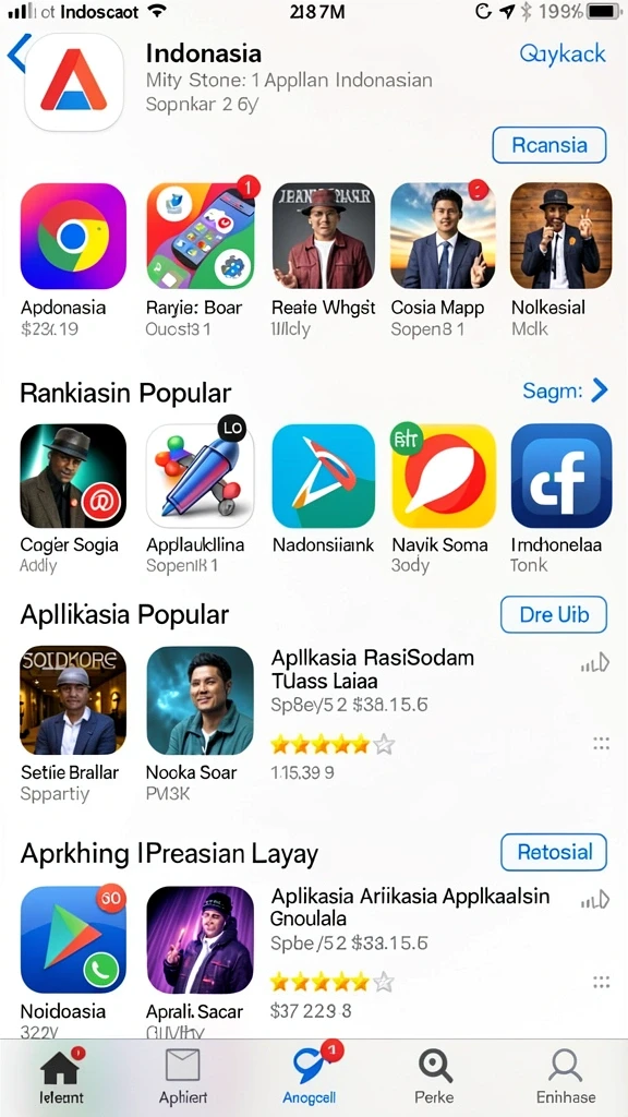 Tampilan antarmuka yang menarik dan mudah digunakan.