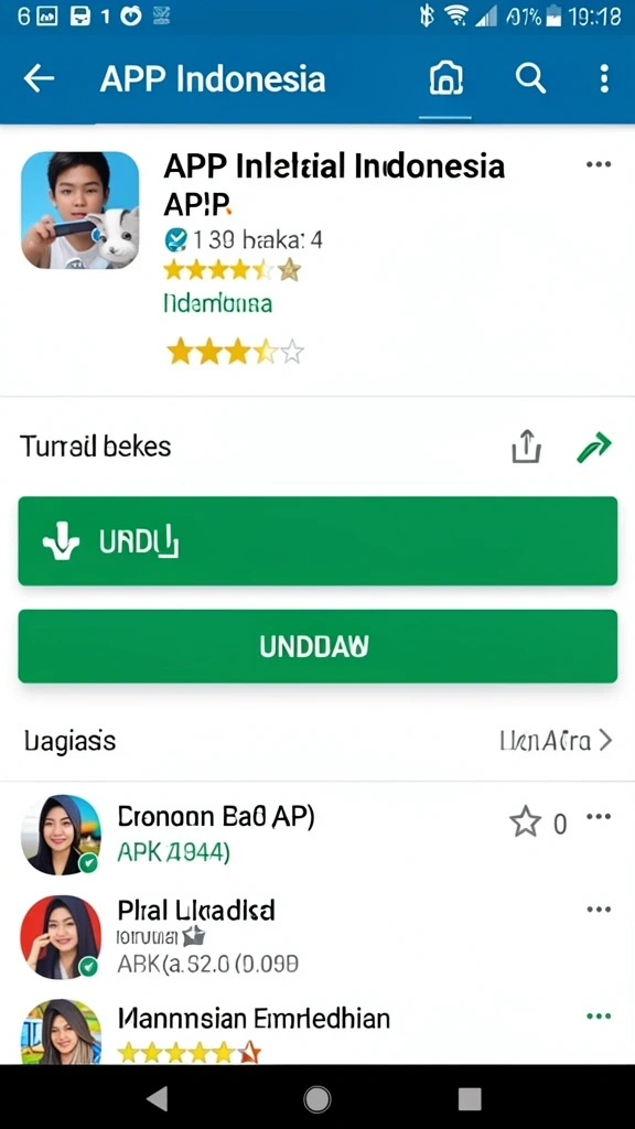 Tampilan antarmuka permainan yang menarik dan intuitif.