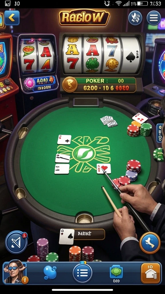 Tangkapan layar yang menunjukkan fitur interaksi multiplayer.