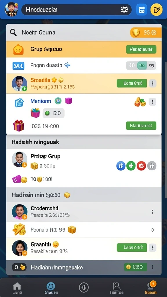 Fitur multiplayer yang memungkinkan kompetisi seru.