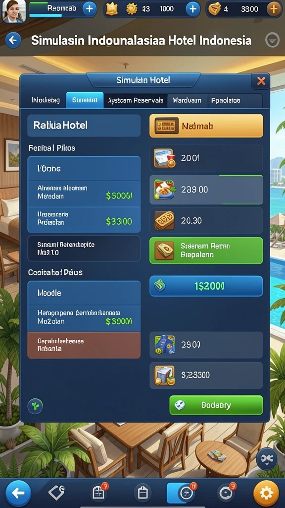 Screenshot menampilkan fitur bonus yang menguntungkan.