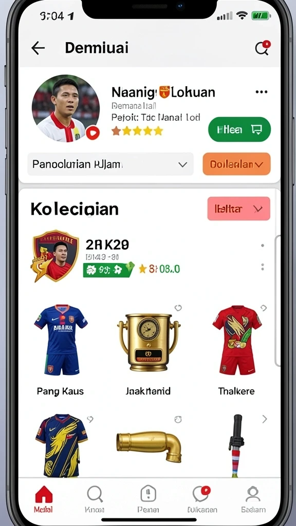 Tampilan antarmuka yang user-friendly dan mudah dinavigasi.