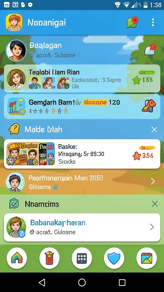 Mode permainan seru untuk tantangan harian.