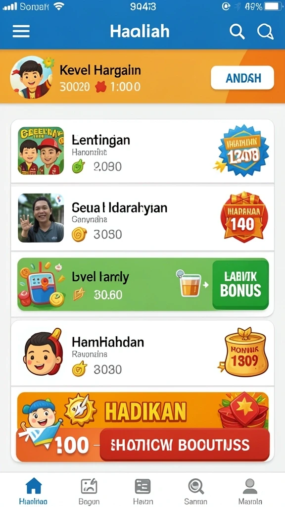 Efek grafis yang memukau saat bermain.