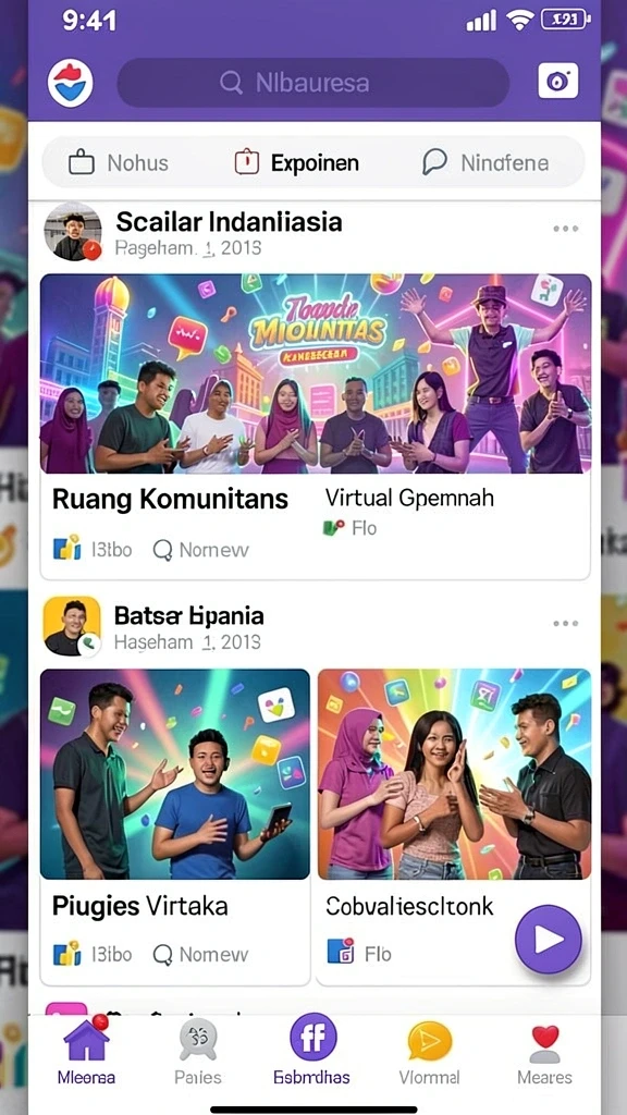 Komunitas aktif untuk bertukar strategi dan pengalaman.