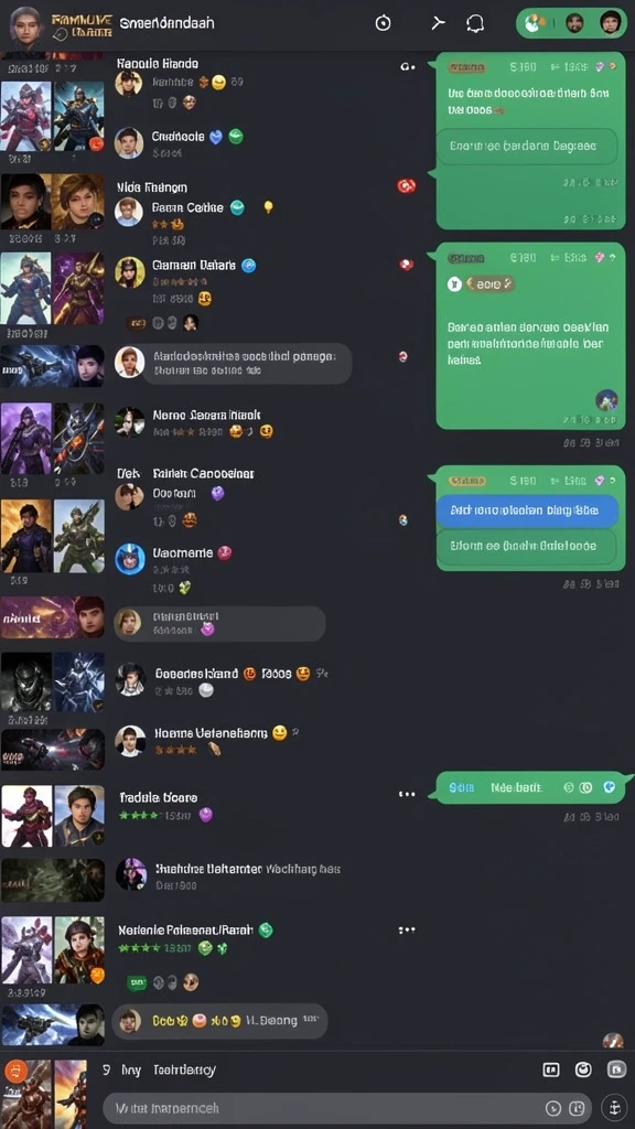 Screenshot fitur komunitas interaksi pengguna.