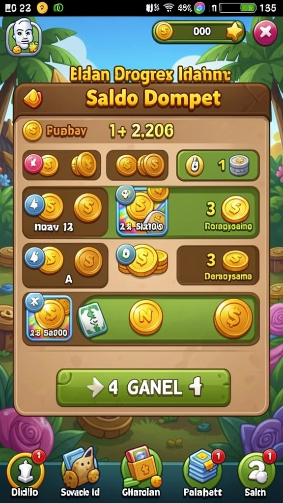 Hadiah menarik yang bisa didapatkan dalam game.