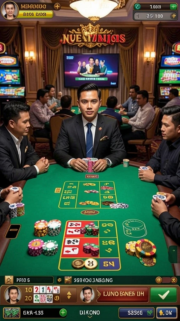 Tampilan awal aplikasi INTERWIN yang menarik dan mudah dinavigasi.