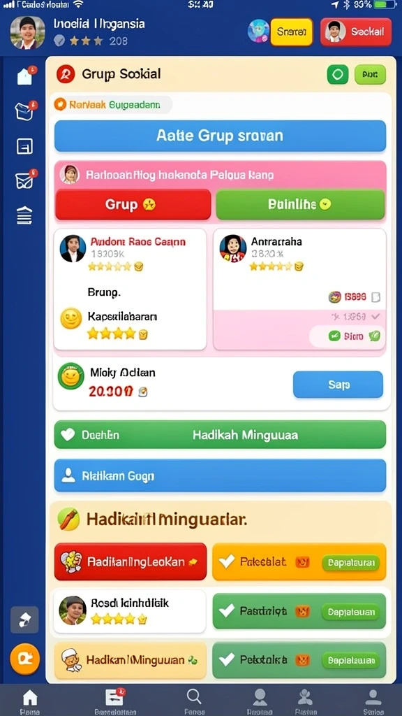 Tampilan utama aplikasi JAYABET yang menarik.