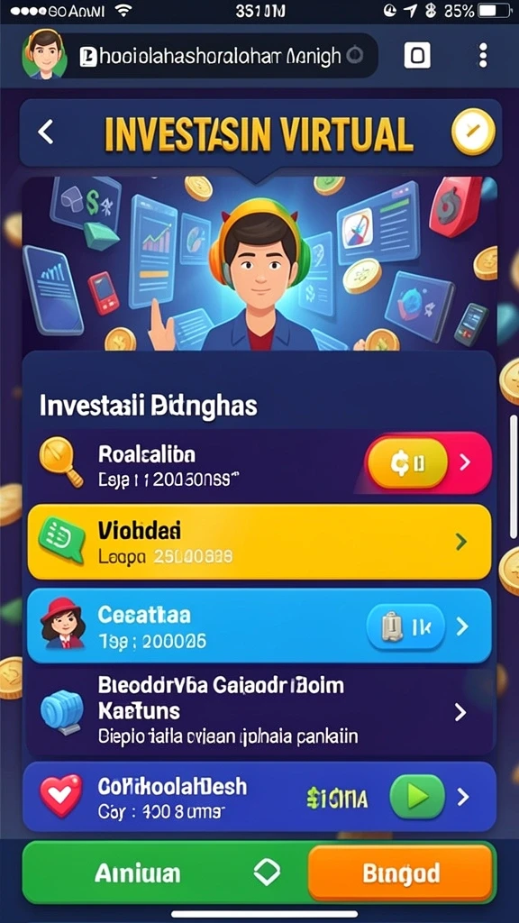 Beragam pilihan permainan judi online yang seru.