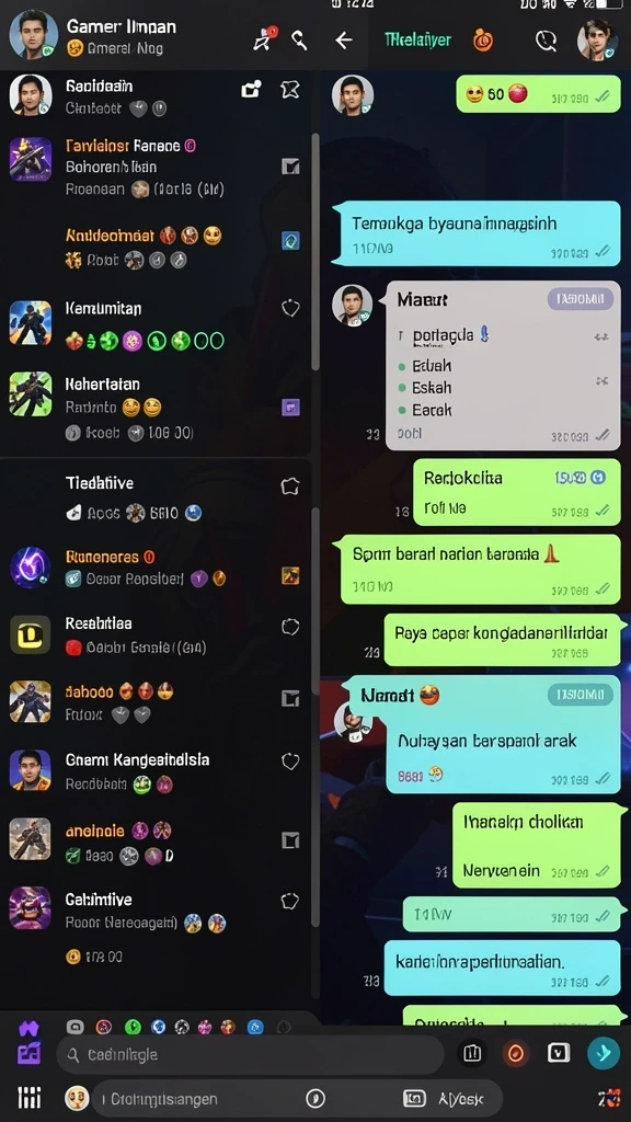 Contoh level, penuh tantangan dan seru.