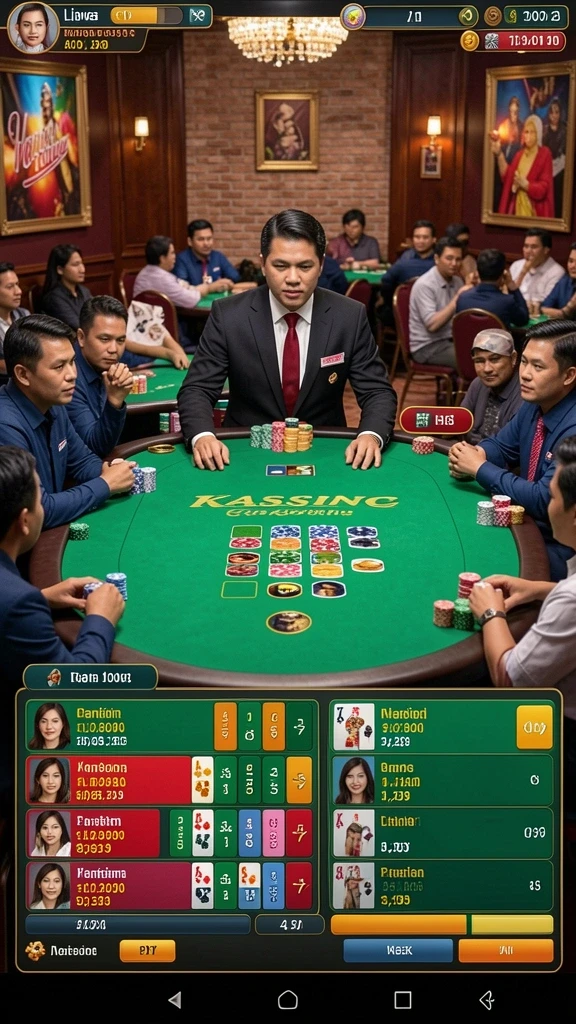 Screenshot memberi gambaran tentang komunitas aktif di dalam aplikasi.