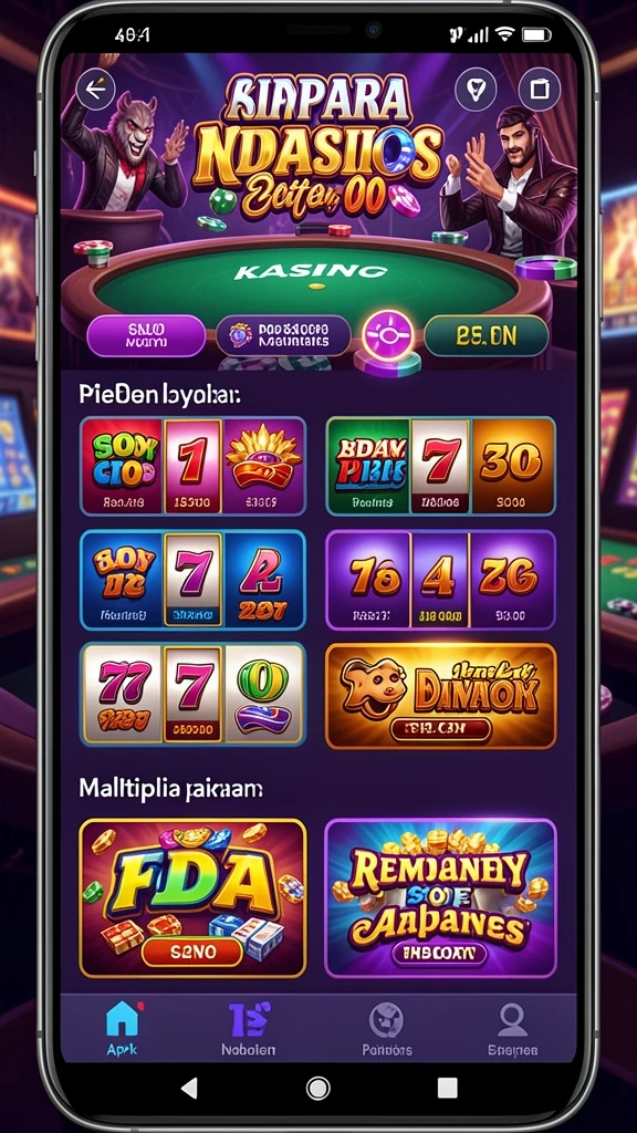 Fitur interaktif yang memudahkan pengguna dalam bermain.