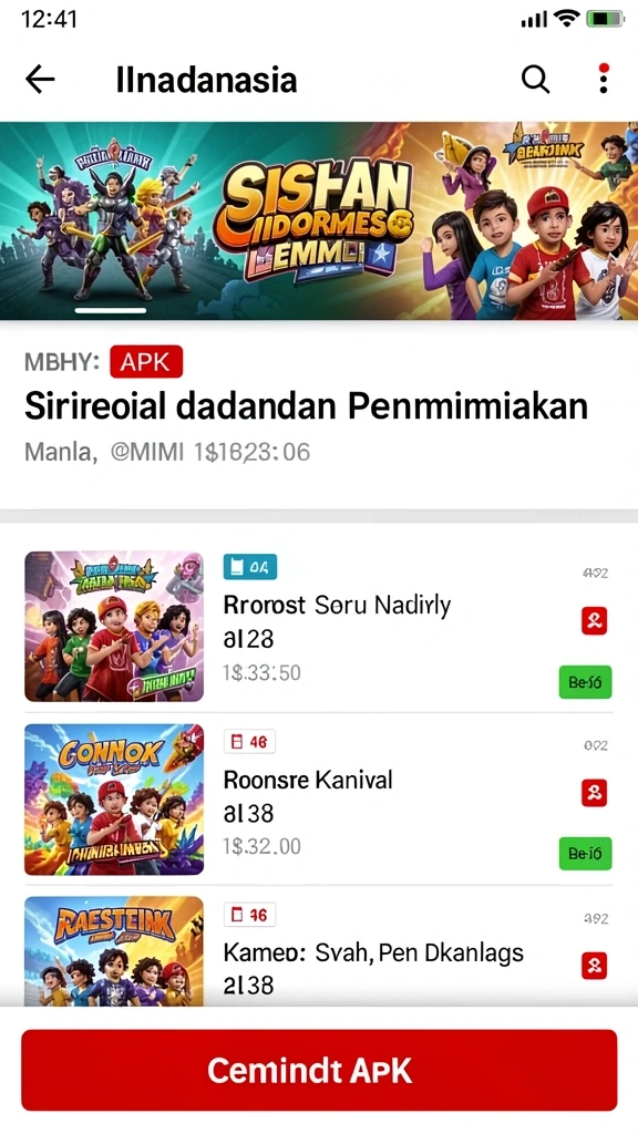 Berbagai karakter menarik yang bisa dimainkan.