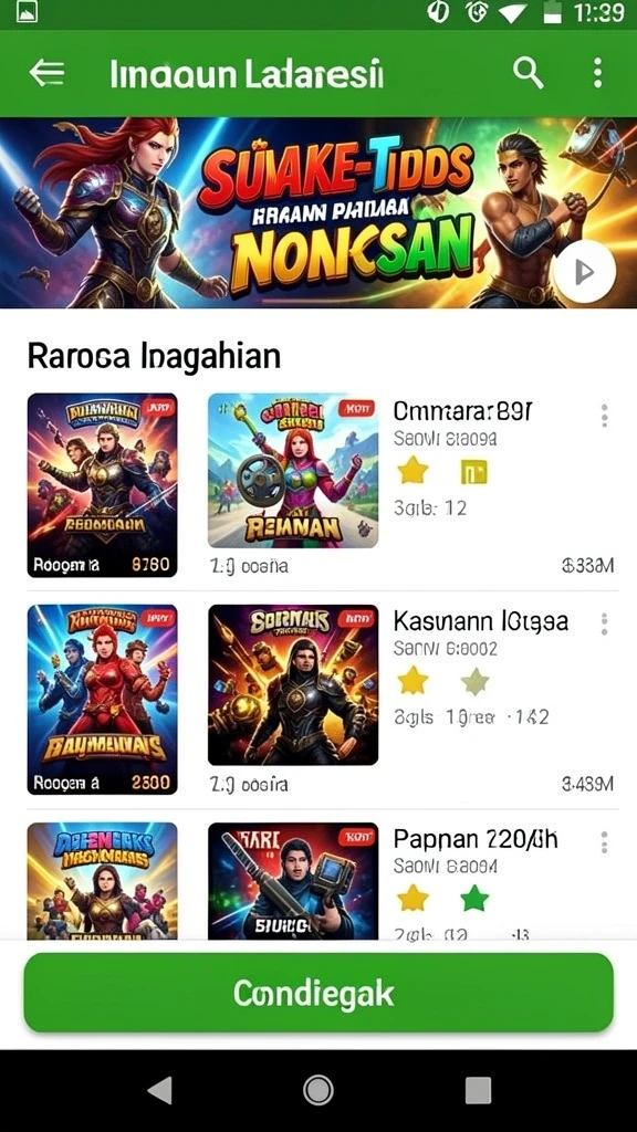 Fitur sosial untuk berinteraksi dengan pemain lain.