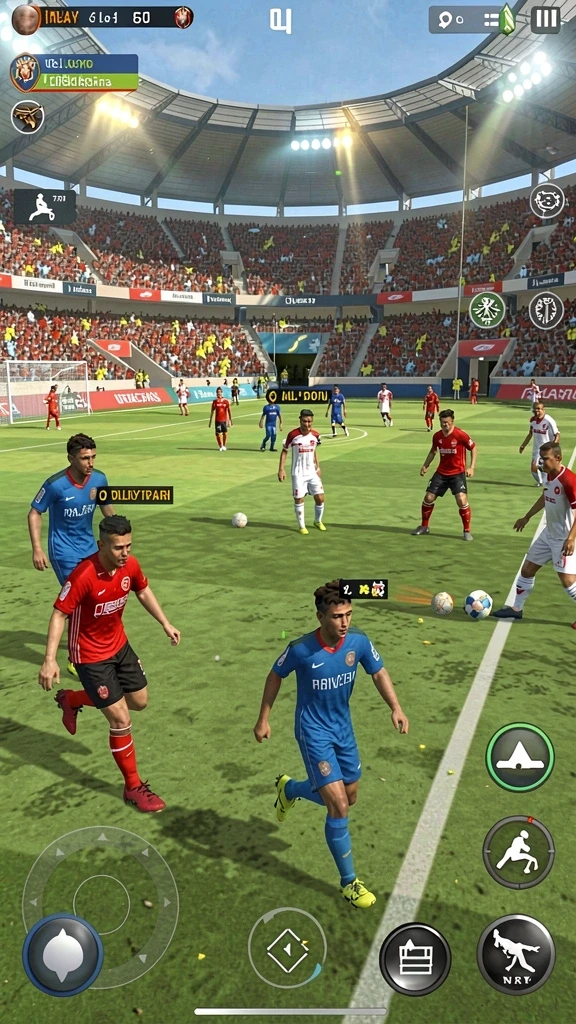 Screenshot menampilkan antarmuka permainan yang menarik.