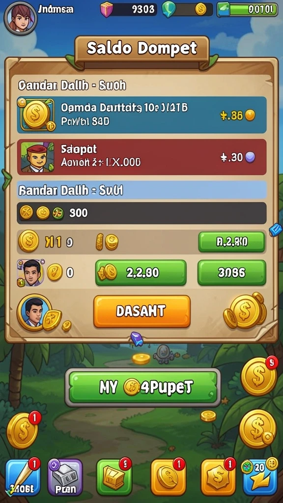 Antarmuka pengguna yang sederhana dan menarik.