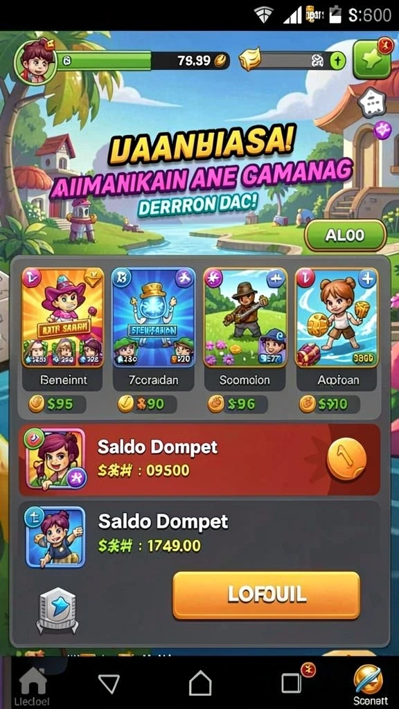 Berbagai pilihan permainan taruhan online.