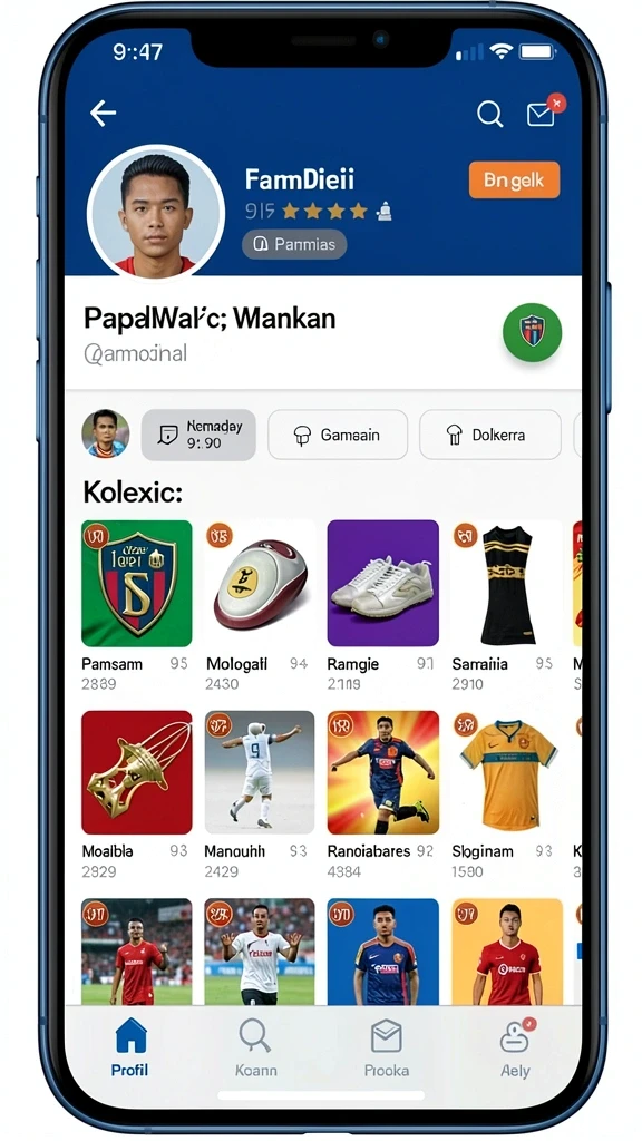 Tampilan antarmuka yang user-friendly dan menarik.
