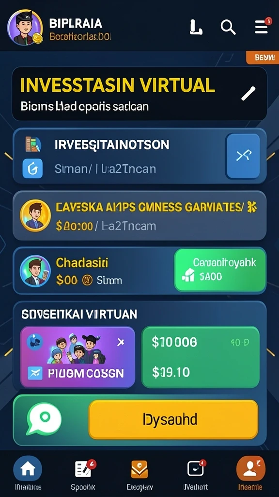 Tampilan utama aplikasi QQ222 yang menarik.