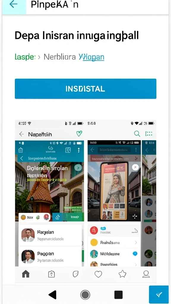 Pengguna dapat memilih berbagai jenis permainan.