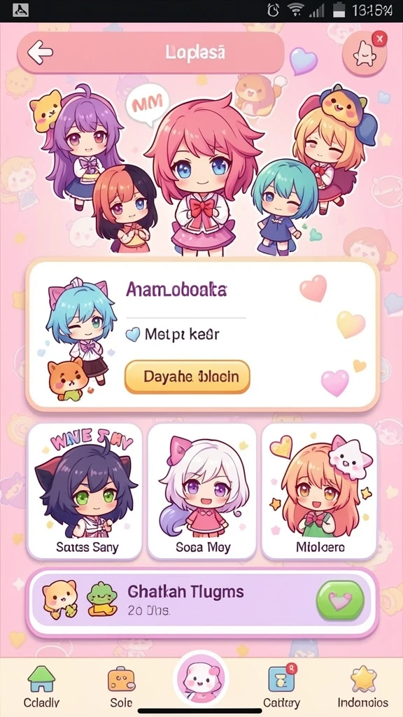 Tampilan antarmuka SALJU777 yang menarik dan user-friendly.