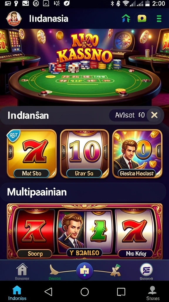 Tampilan antarmuka pengguna yang menarik.