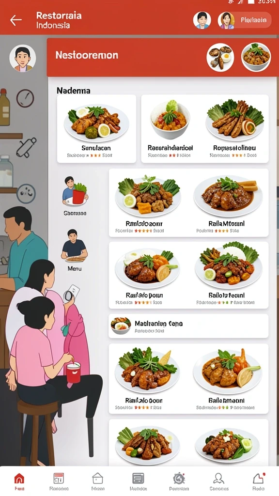 Fitur kompetisi yang seru dan menggiurkan.