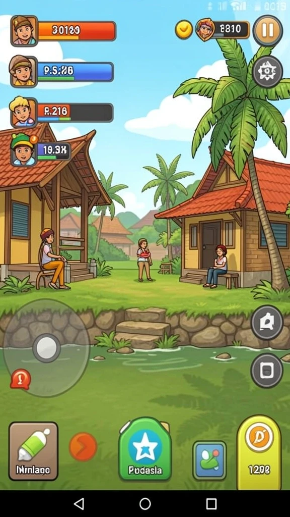 Screenshot menunjukkan tampilan antarmuka pengguna yang ramah.